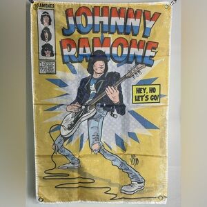 The Ramones Banner Tapestry 3x2Ft. With 4 Grommets